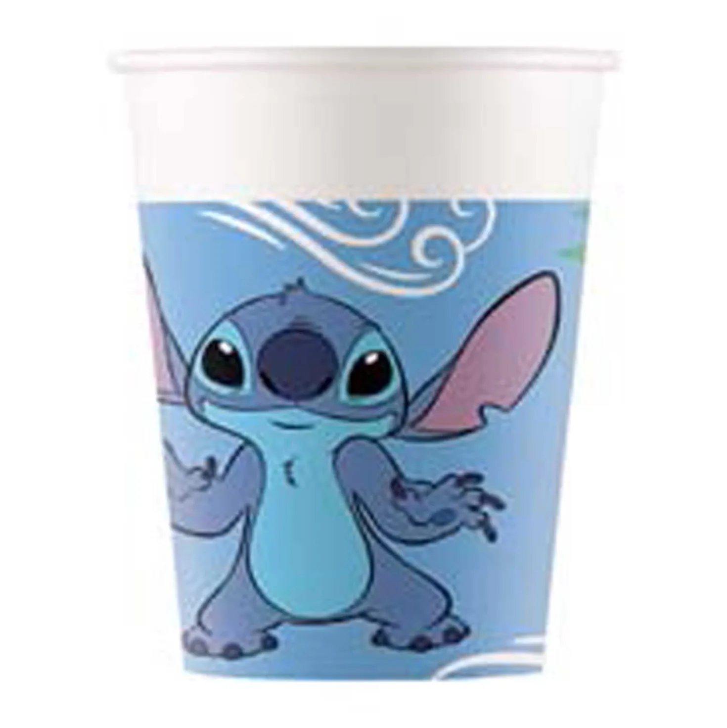 Pappbecher Stitch 0,2 l, 8 Stück