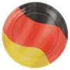 Pappteller Deutschland, 10 Stück