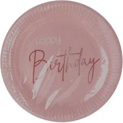 Pappteller Lush Blush, 23 cm, 8 Stück