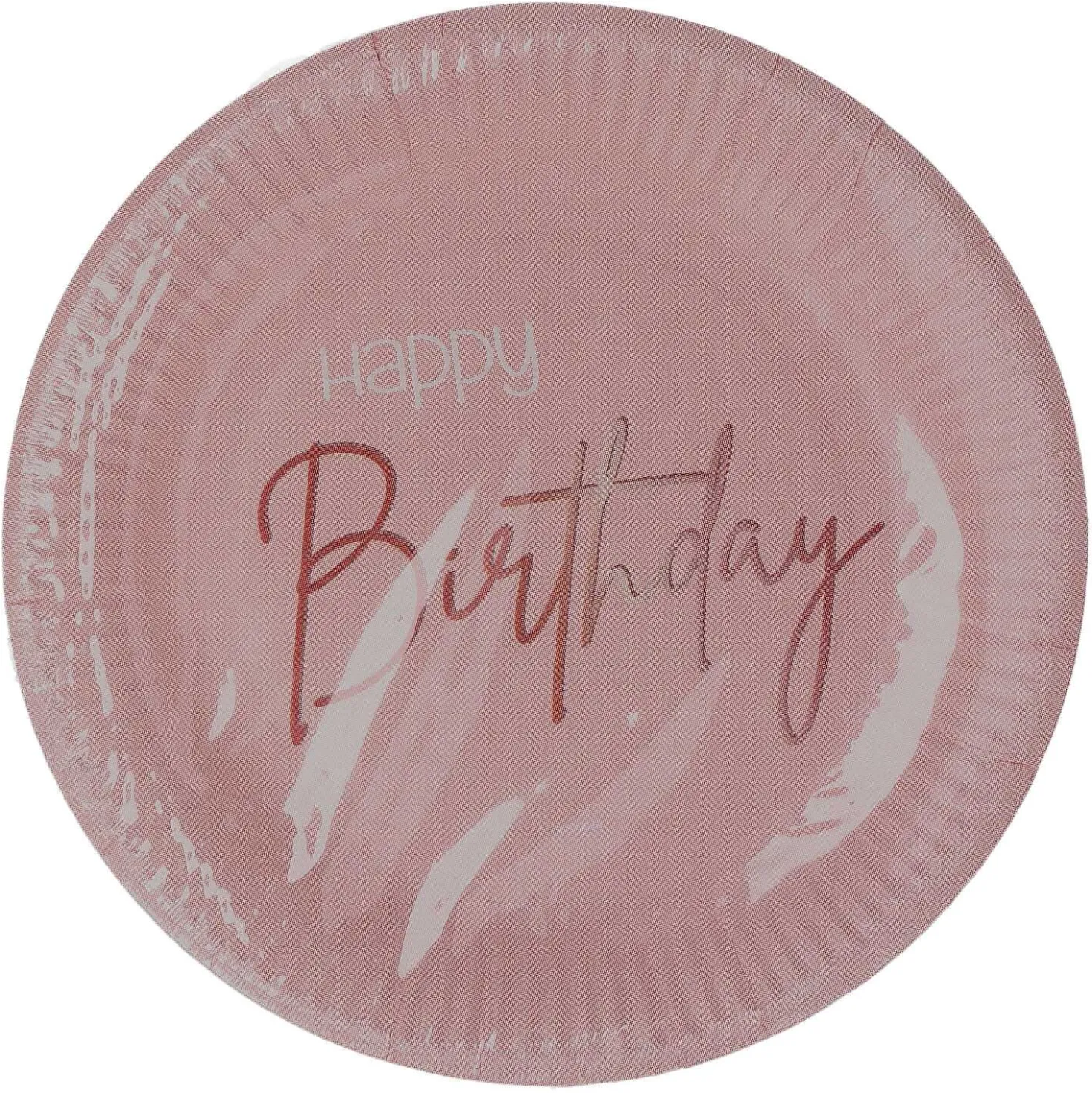 Pappteller Lush Blush, 23 cm, 8 Stück