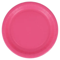 Pappteller, pink, Ø = 23 cm, 10 Stück