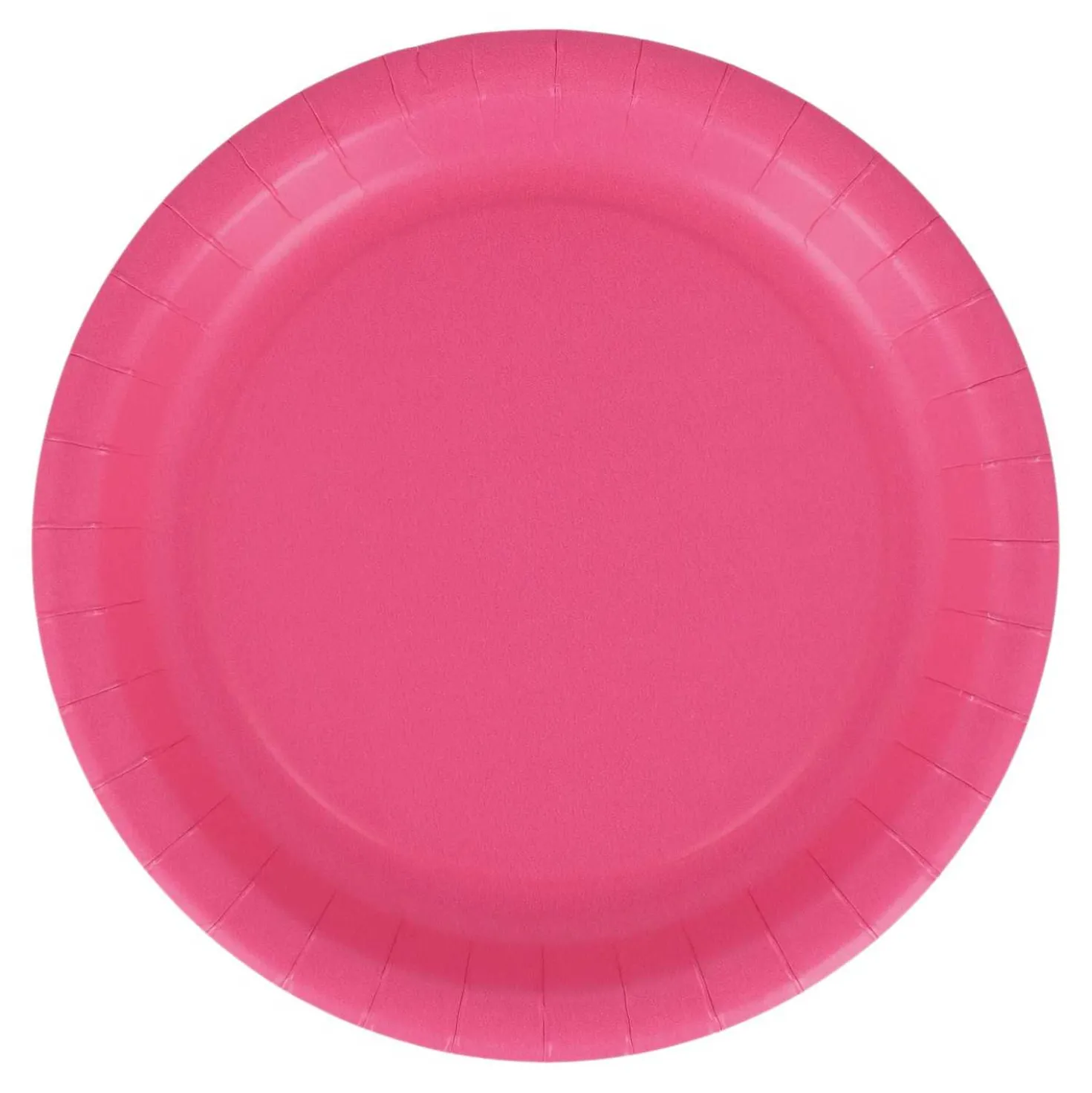 Pappteller, pink, Ø = 23 cm, 10 Stück