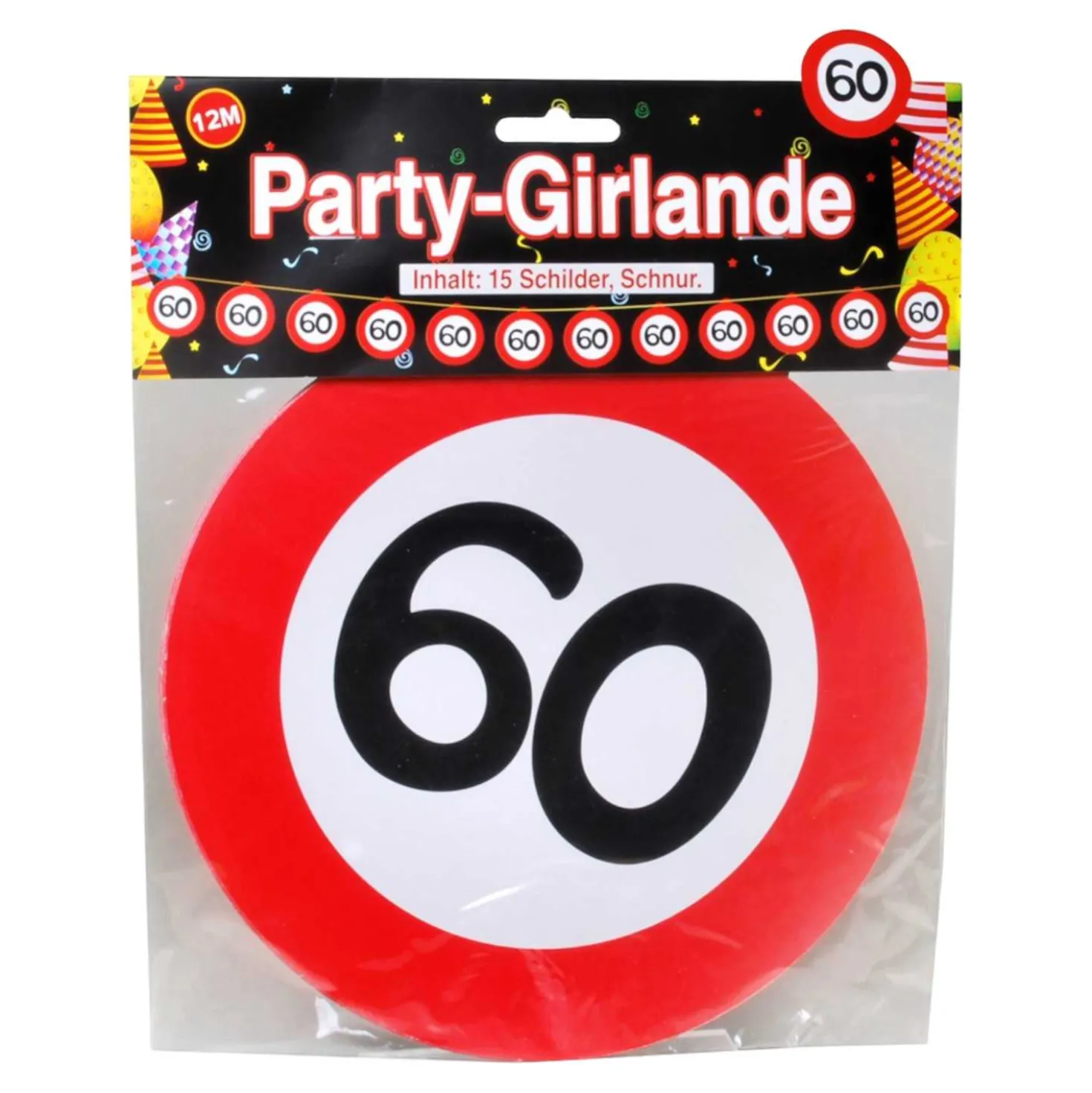 Partygirlande 60