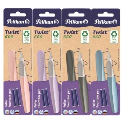 Pelikan Twist Füllhalter eco + 2 Patronen