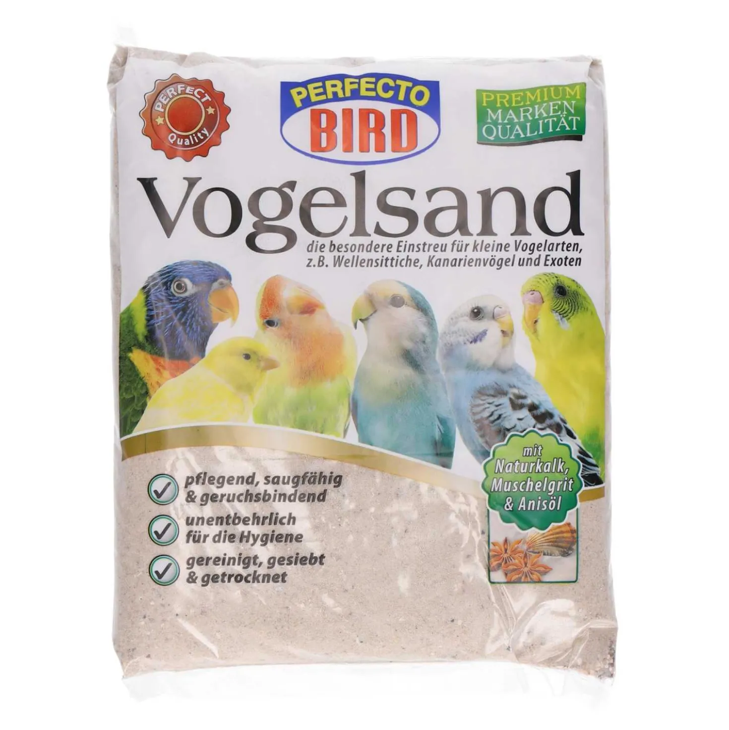 Perfecto Bird Vogelsand 2,5 kg