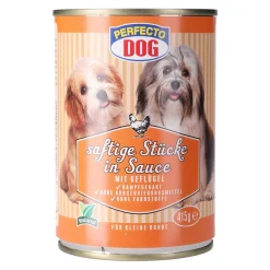 Perfecto Dog Hundefutter Dose Geflügel, 415 g