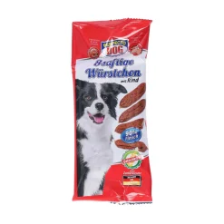 Perfecto Dog Hundesnack 8 saftige Würstchen Rind, 60 g