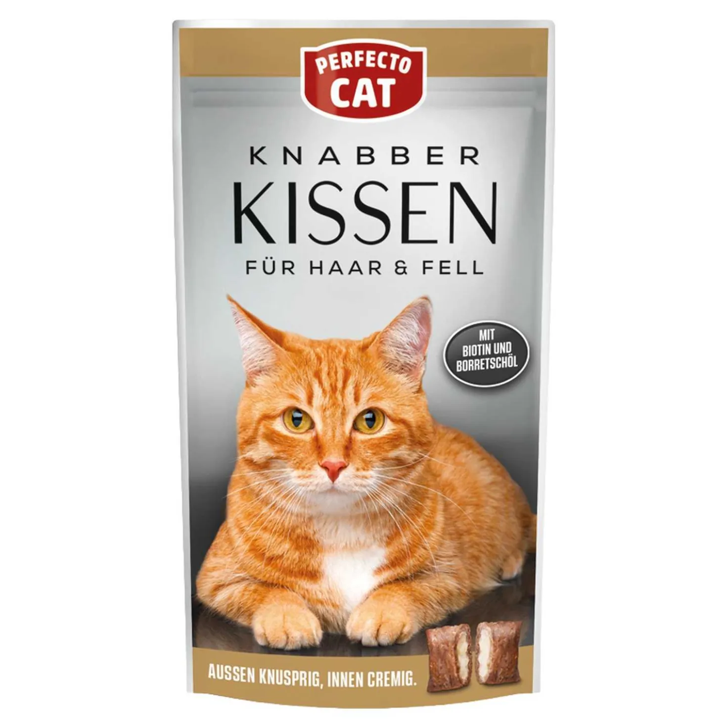 Perfecto Katzensnack Kissen Cat Haar+Fell