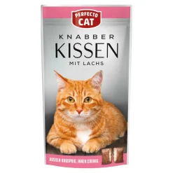 Perfecto Katzensnack Kissen Cat Lachs