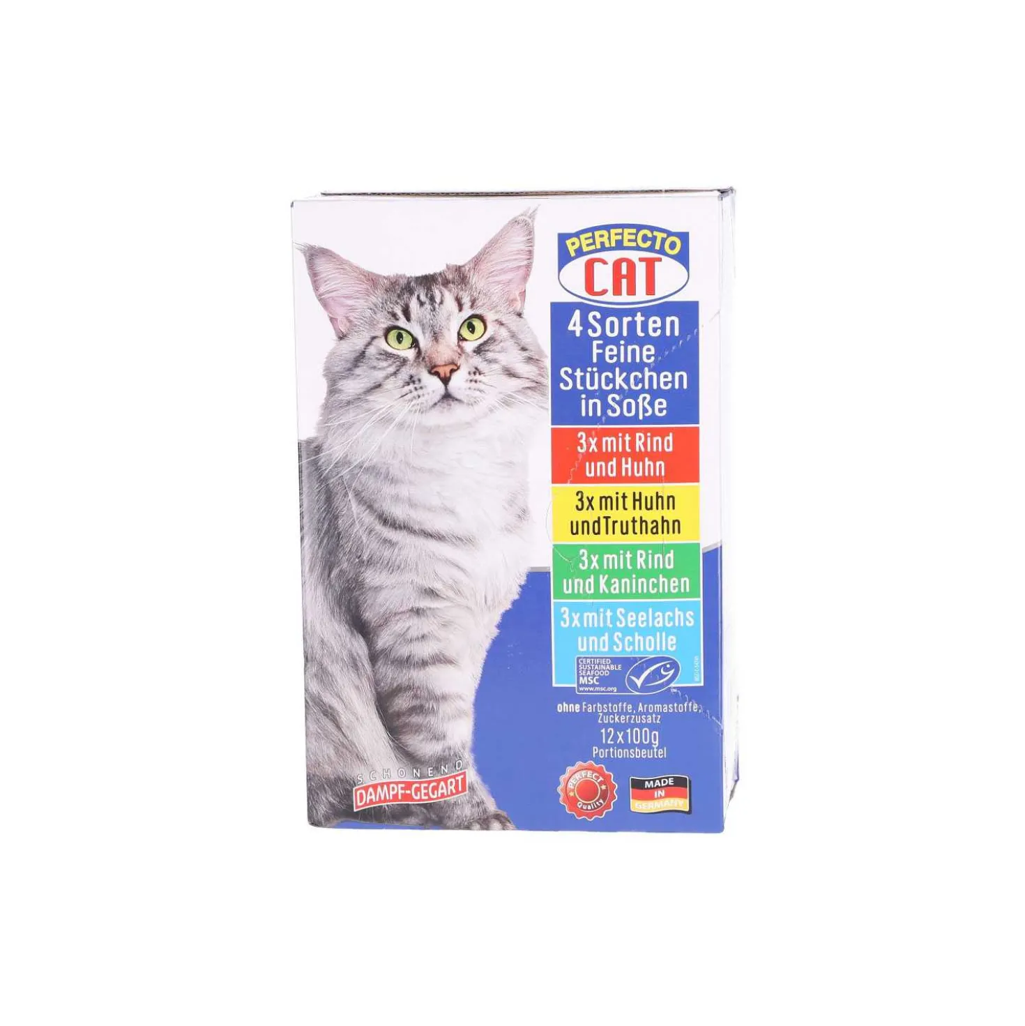 Perfecto Perf. Katzenfutter Multipack, 100 g