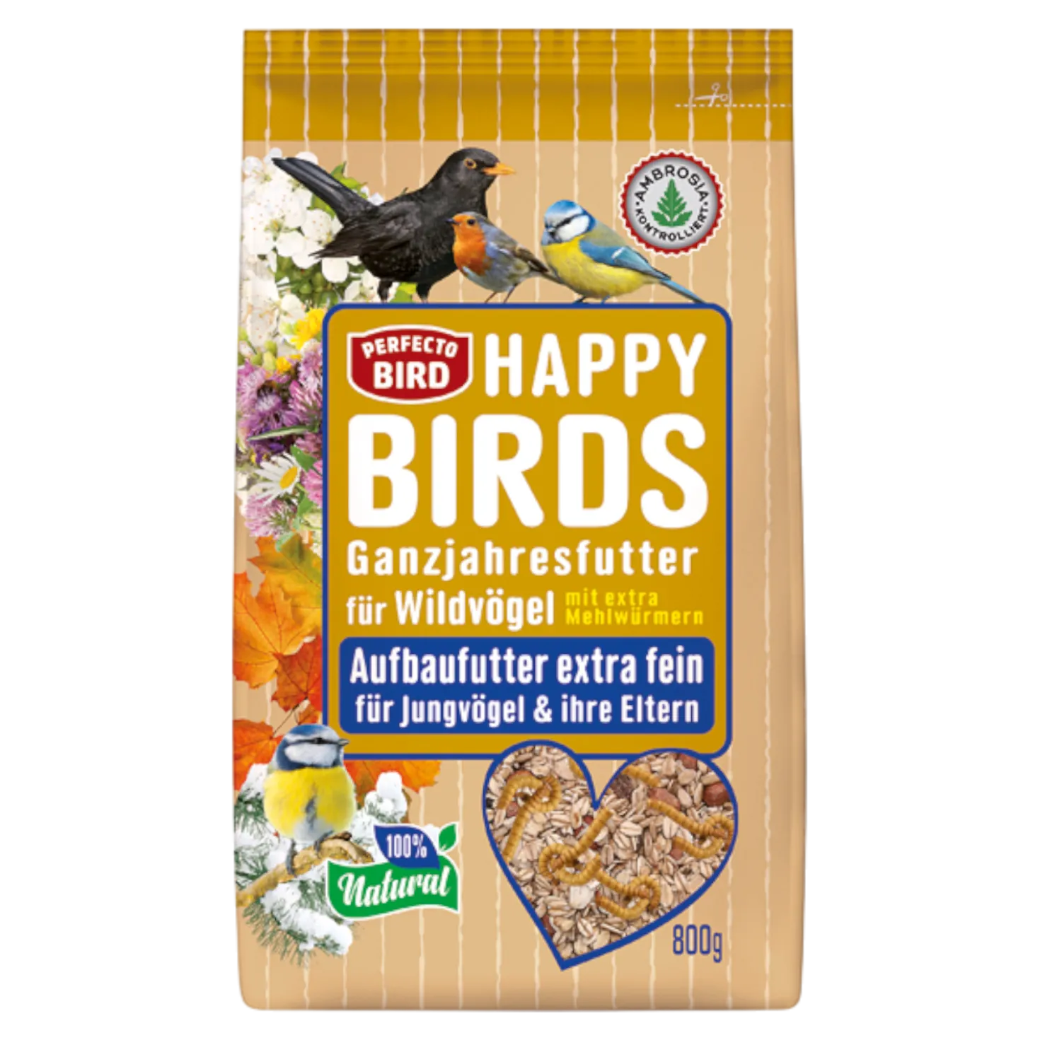 Perfecto Vogelfutter Aufbaufutter