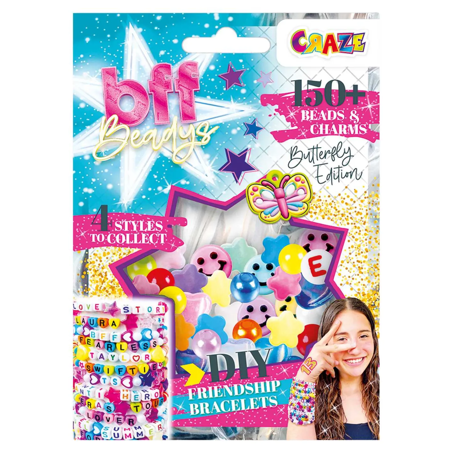 Perlen-Set BFF Beadys, 150-teilig