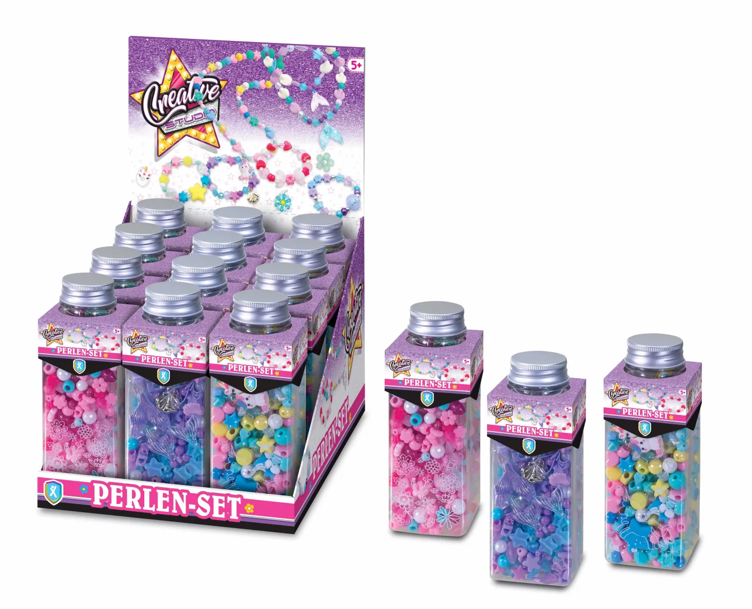 Perlen-Set Creative Studio 3fach