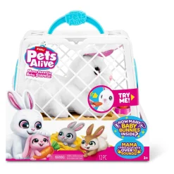 Pets Alive Plüschtier Hase im Stall