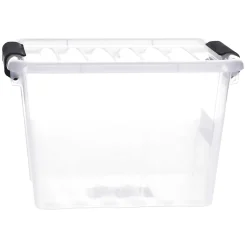 Plast Team Aufbewahrungsbox 3liter klar mit Clip, 3 l