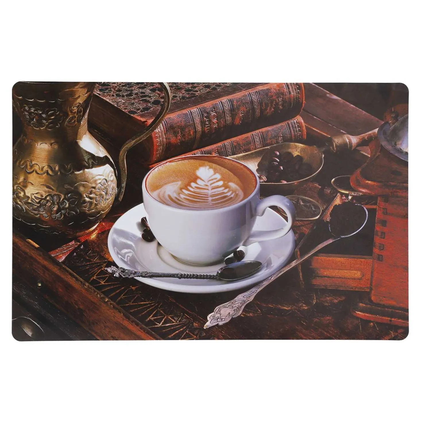 Platzmatte Kaffee Retro