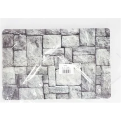 Platzmatte, Motiv Stein, 43,5 x 28 cm