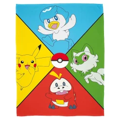 Pokémon Fleecedecke Pokemon Pokeball, 130 x 160 cm