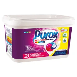 Purox Waschmittel Caps Color, 20 Stück