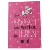Putzschwamm Der Abwasch kann warten
