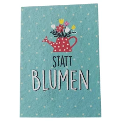 Putzschwamm Statt Blumen