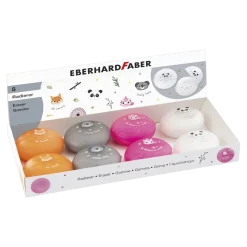 Radierer Animal rund in Box