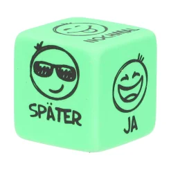 Radierer Entscheidungswürfel, 3 x 3 x 3 cm