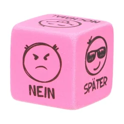 Radierer Entscheidungswürfel, 3 x 3 x 3 cm