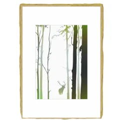 Rahmen Eiche Holz modern, 10,5 x 15 cm