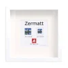 Rahmen Zermatt Duplo, weiß, 23 x 23 cm