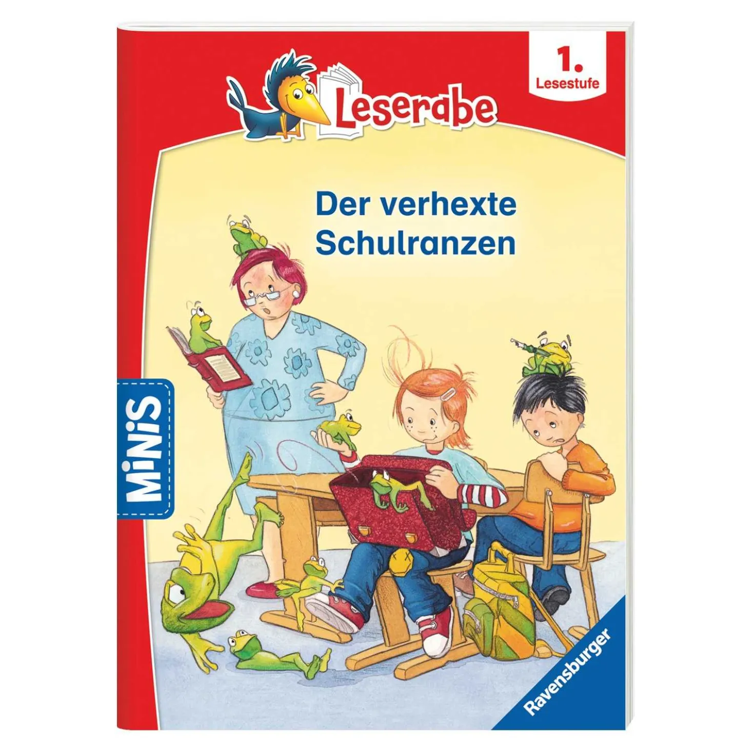 Ravensburger Minis: Leserabe Schulgeschichten, 1. Lesestufe - Der verhexte Schulranzen