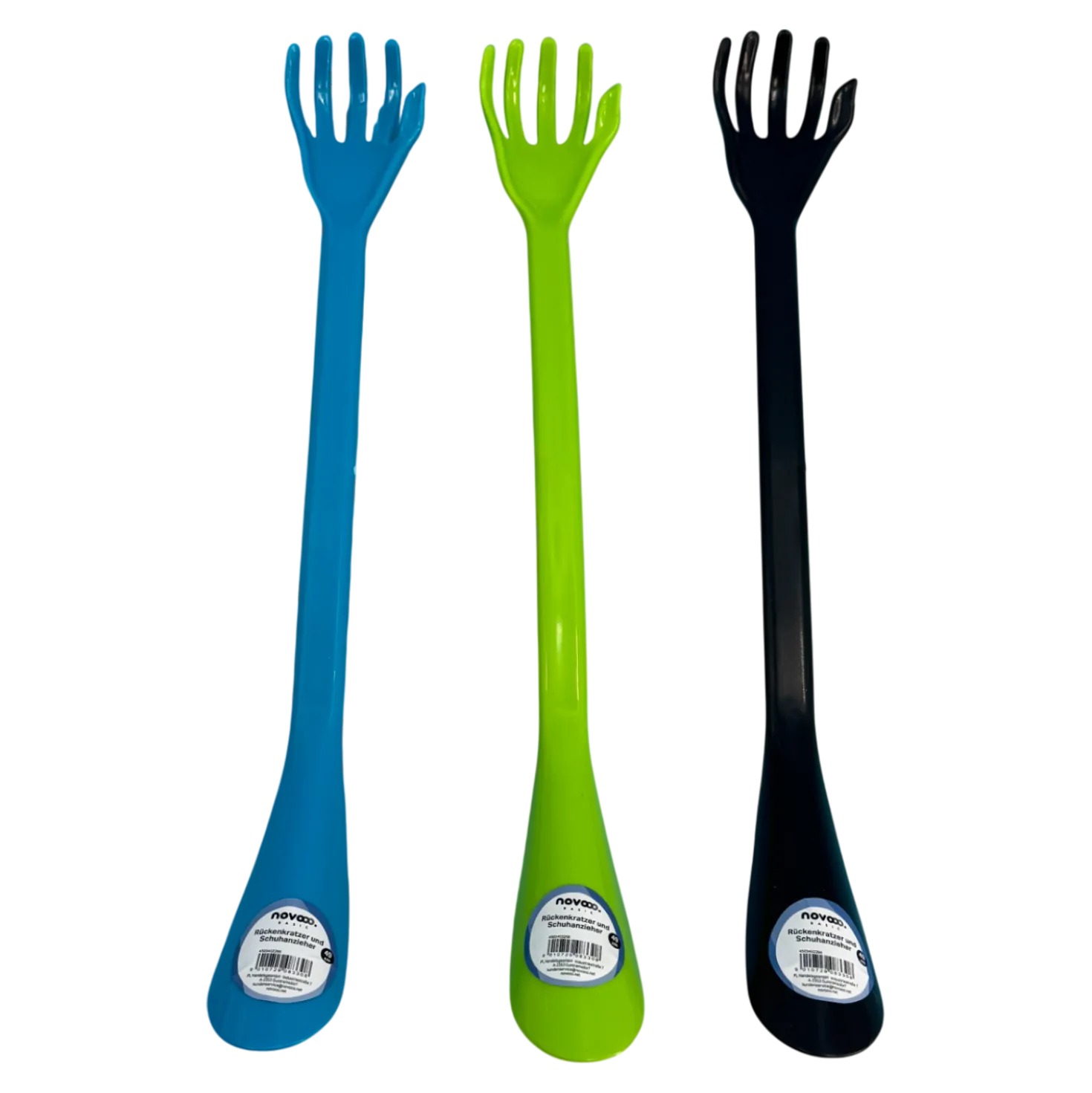 Rückenkratzer und Schuhlöffel, 2in1