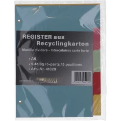 Register Karton