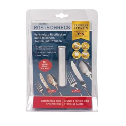 Rokittas Rostschreck, ohne Chemie / Aluminiun, gegen Flugrost in Spülmaschine