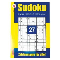 Rätselblock Sudoku A5, 192 Seiten