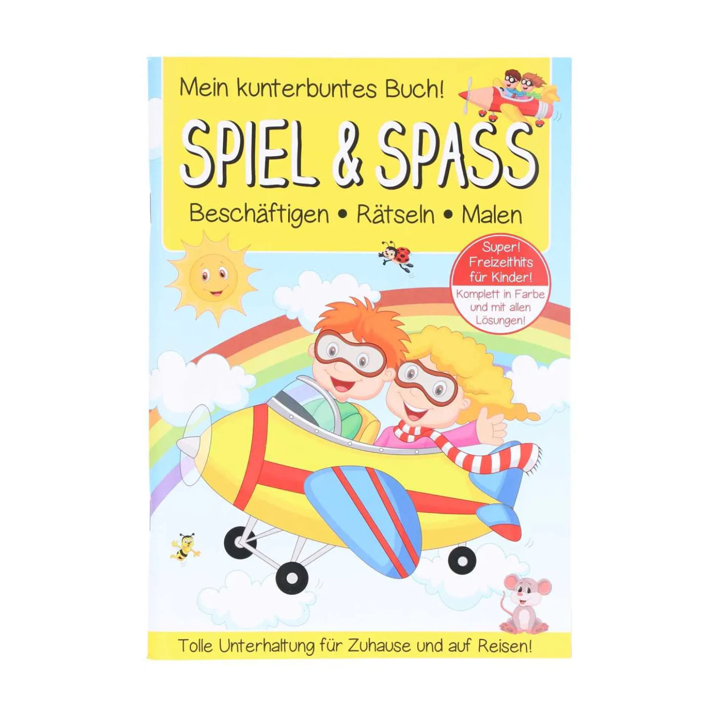 Rätselbuch für Kinder DIN A5, 96 Seiten