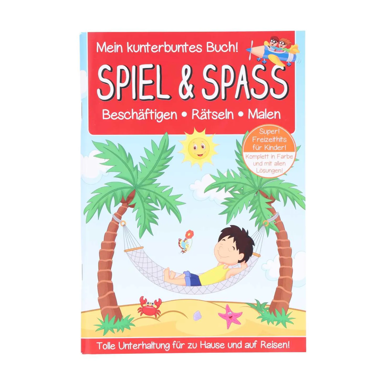 Rätselbuch für Kinder DIN A5, 96 Seiten