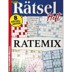 Rätsel-/Sudokuheft A4 128 Seiten versch.Ausführungen