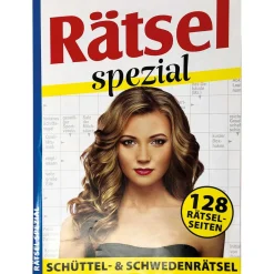 Rätsel-/Sudokuheft A4 128 Seiten versch.Ausführungen
