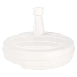 Schirmständer rund, weiß, 13 l
