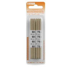 Schnürsenkel rund, beige, 60&70cm