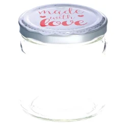 Schraubglas mit Deckel, 210 ml