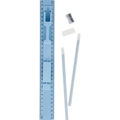Schreib-Set Lineal, 30 cm, 5-teilig