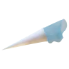 Schultüte blanko zum Selbstgestalten 50 cm rund 4fach