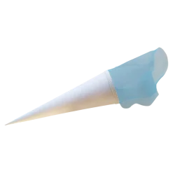 Schultüte blanko zum Selbstgestalten 50 cm rund 4fach
