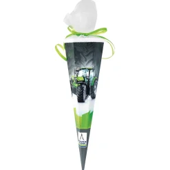 Schultüte glänzend bedruckt eckig ungefüllt 50 cm