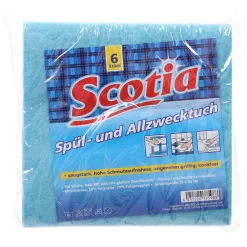 Scotia Haushaltstuch bunt ca. 38 x 38 cm, 6 Stück