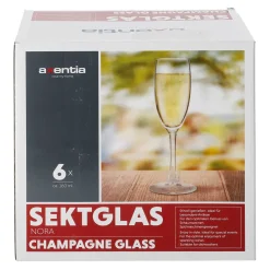 Sektglas Nora, ca. 190 ml, 6 Stück