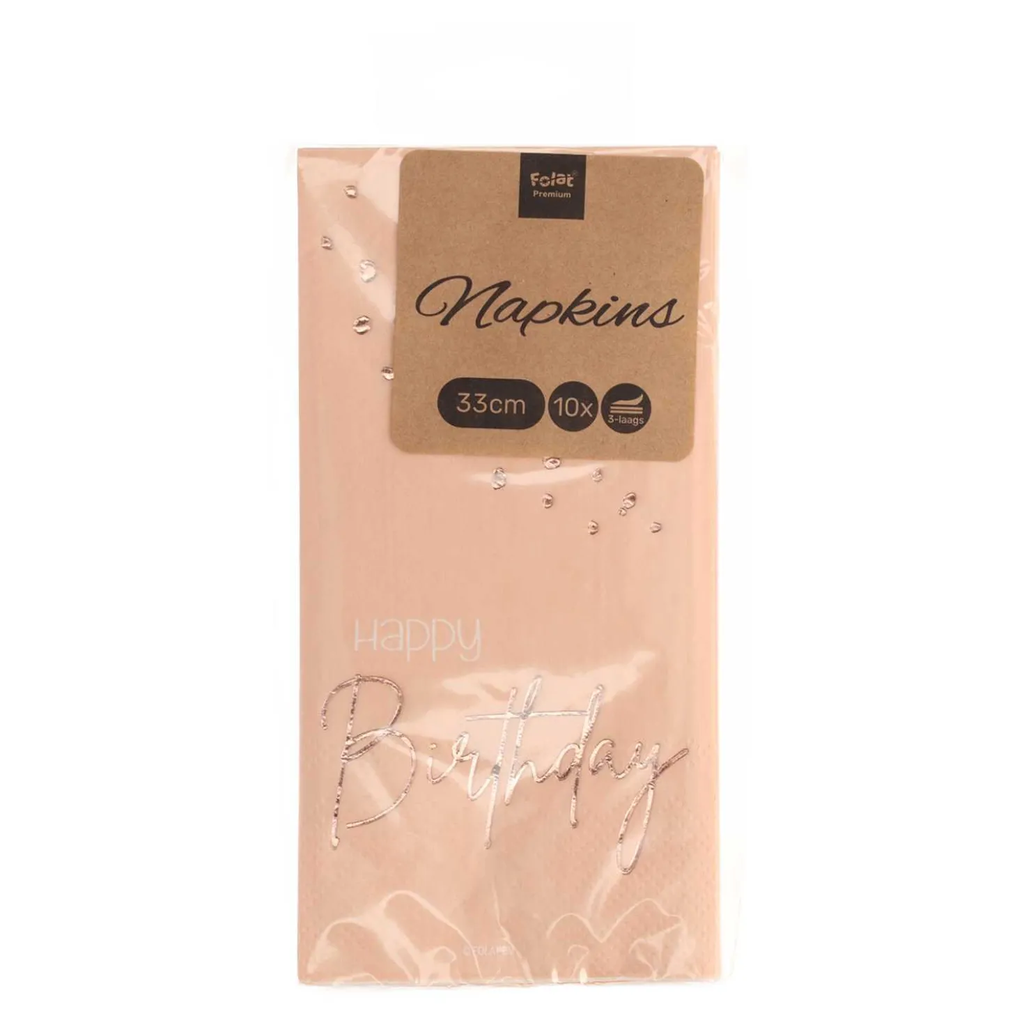 Servietten Lush Blush, 33 x 33 cm, 10 Stück