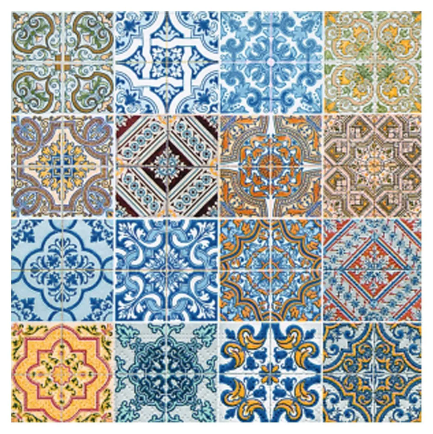 Servietten, Tiles, 33x33cm, 20 Stück
